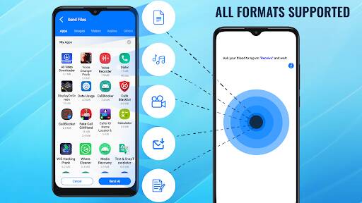 Screenshot From Our Shareall: File Transfer, Share Review
