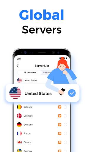 Screenshot From Our SkyVPN - Fast Secure VPN Review