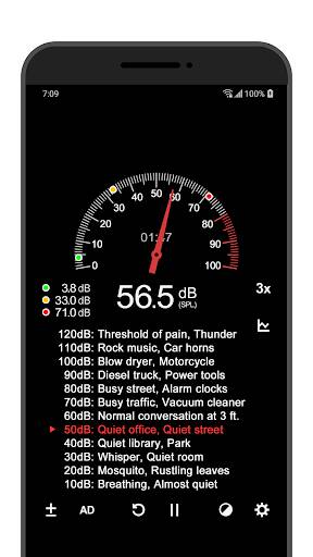 Screenshot From Our Sound Meter Review