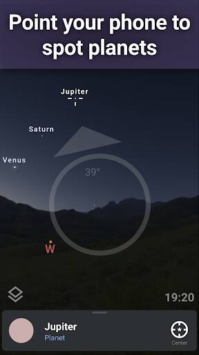 Screenshot From Our Stellarium Mobile - Star Map Review