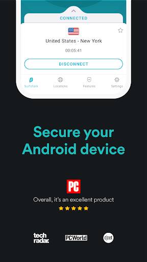 Screenshot From Our Surfshark VPN - Safe & Fast Review