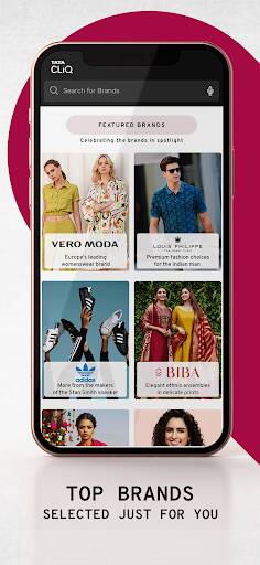 Screenshot From Our Tata CLiQ Online Shopping App Review