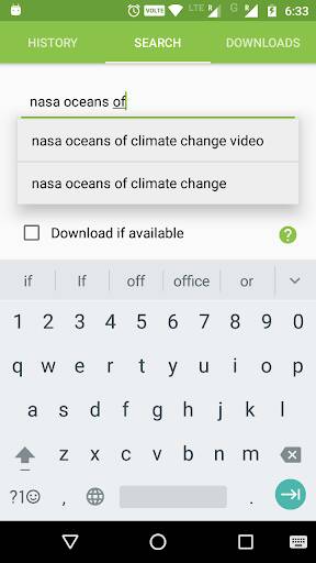 Screenshot From Our TorrDroid - Torrent Downloader Review