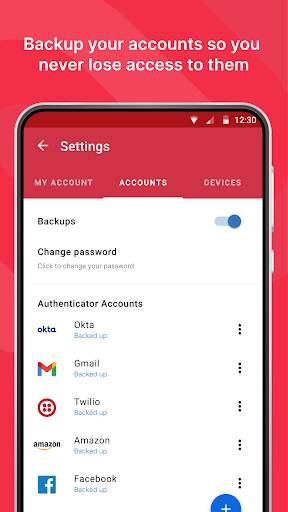 Screenshot From Our Twilio Authy Authenticator Review