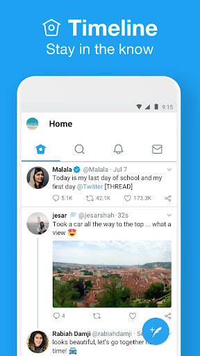Screenshot From Our Twitter Lite Review