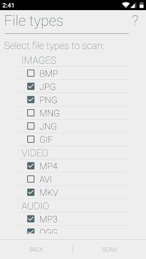 Screenshot From Our Undeleter Recover Files & Data Review
