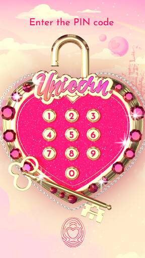Screenshot From Our Unicorn Diary (lock - PIN) Review