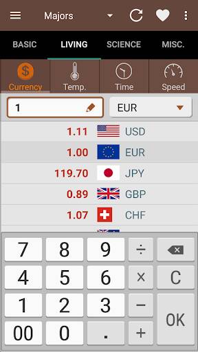 Screenshot From Our Unit Converter Review