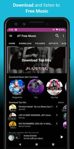 Screenshot From Our Video Music Player Downloader Review