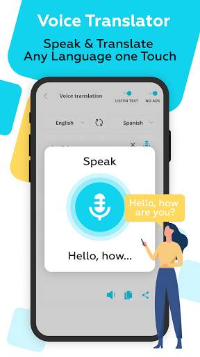 Screenshot From Our Voice Translator All Languages Review