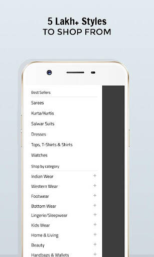 Screenshot From Our Voonik Online Shopping App Review