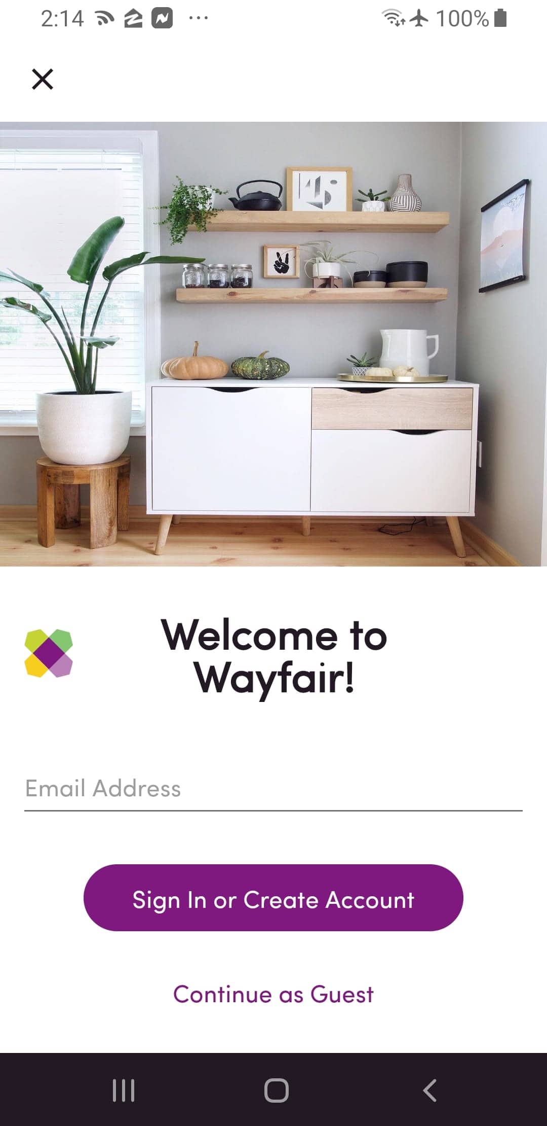 Screenshot From Our Wayfair Review