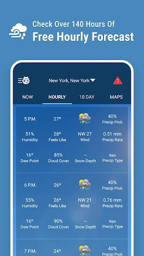 Screenshot From Our Weather by WeatherBug Review