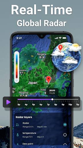 Screenshot From Our Weather: Live radar & widgets Review