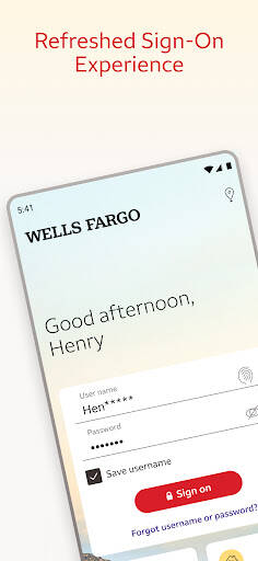 Screenshot From Our Wells Fargo Mobile Review