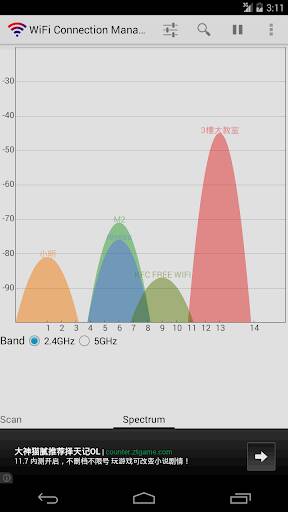 Screenshot From Our WiFi Connection Manager Review